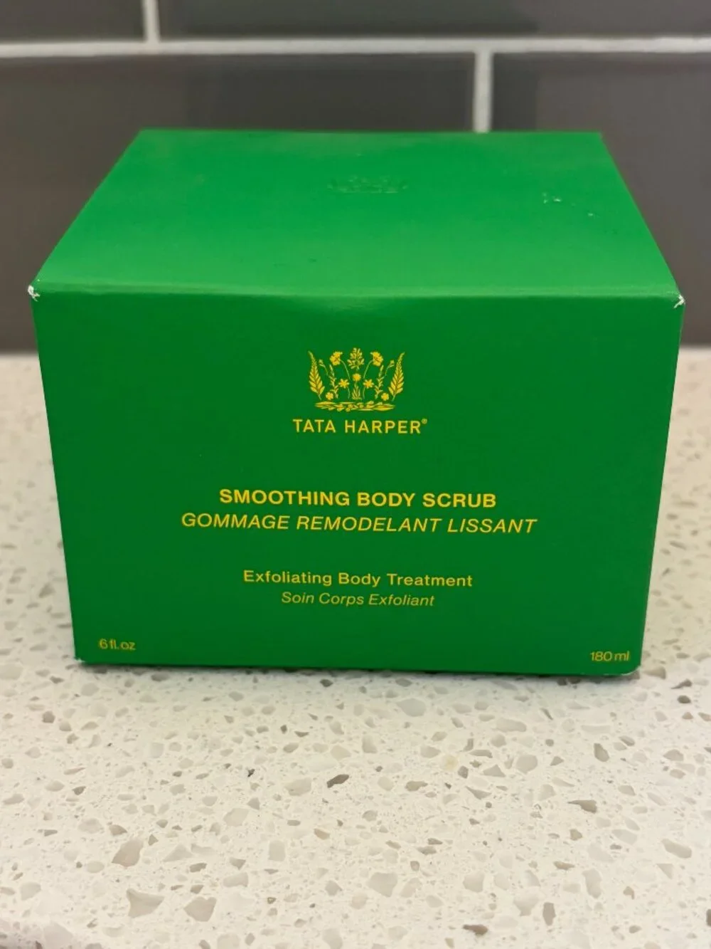 NEW in Box Tata Harper Smoothing Body Scrub FULL SIZE 6.7 oz